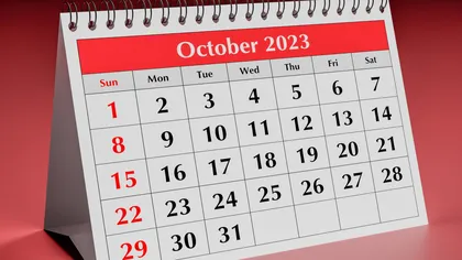HOROSCOP special: Ziua cea mai norocoasă a lunii OCTOMBRIE 2023 pentru toate semnele zodiacale. Notează-le în calendar!