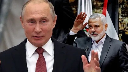 Întâlnire-şoc la Kremlin între Hamas şi Vladimir Putin. La discuţii a fost prezent şi un înalt oficial din Iran