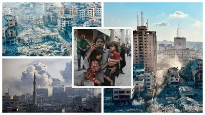 Război în Orientul Mijlociu: Iadul s-a instalat pe străzile din Gaza! Cel puțin 1.300 de persoane au murit în urma bombardamentelor lansate de Israel