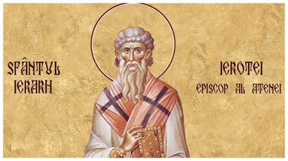 Calendar ortodox 4 octombrie 2023. Sfântul Mucenic Ierotei. Rugăciunea făcătoare de minuni pentru bună înţelegere în familie