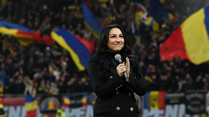 Câți bani a primit Andra după ce a cântat imnul național la meciul România-Elveția. Reacția fanilor