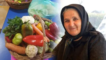 Tanti Lenuța din Băleni își promovează taraba din piață pe internet: „Ceapă, morcovi și ardei. Are mama tot ce vrei!”