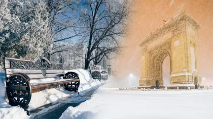 Sfârșitul lunii noiembrie aduce primii fulgi de zăpadă în București. Meteorologii AccuWeather au actualizat prognoza meteo în România