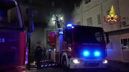 Incendiu produs într-un spital de lângă Roma. Cel puţin 4 morţi şi 200 de pacienți evacuați