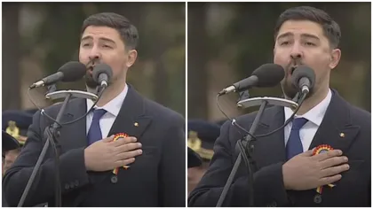 Fiul unui celebru lăutar a cântat ireproșabil imnul României la parada de 1 Decembrie! Cine este artistul