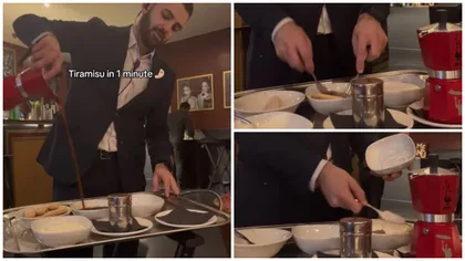 Un bucătar din Milano a rupt TikTok-ul în două cu un desert gata în doar un minut