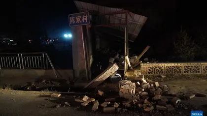 Cutremur violent în China, sunt peste 100 de morţi. Seism şi în România noaptea trecută