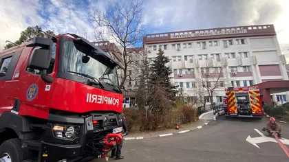 Incendiu la spitalul CFR din Ploiești