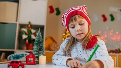 Scrisoarea unei fetițe din București a devenit virală. Ce îi cere Luiza lui Moș Crăciun de sărbători: „O pungă de jeleuri, de poftă”