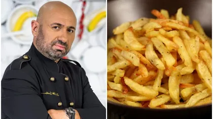 Incredibil! Cât costă o porție de cartofi prăjiți la restaurantul lui Cătălin Scărlătescu: 