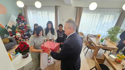 Ce a făcut Nicolae Ciucă de ziua lui. Liderul PNL a vizitat un centru de copii din Ilfov