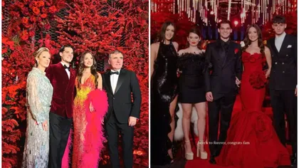 Mama și sora lui Ianis Hagi au strălucit în ținute Valentino. Cât costă rochia purtată de Kira Hagi