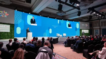 Klaus Iohannis, în Dubai: ”Ne angajăm să ne dezvoltăm economia şi să ne reducem în continuare emisiile de gaze”