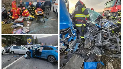 Accidente în lanț în România în minivacanța de 1 Decembrie. Părinți și copii, morți și răniți pe șoselele țării