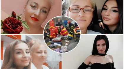 Ele sunt Alexandra și Marinela, fiica și mama care au murit pe loc, într-un accident tragic în Mehedinți