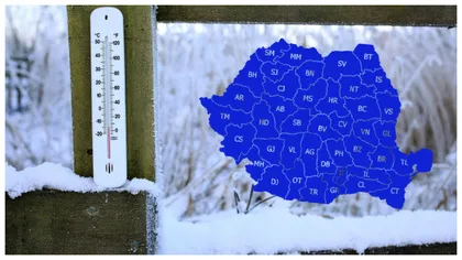 Urgia polară va lovi România! ANM anunță ploi, ninsori și temperaturi negative ce îți vor trece prin oase. ”Va fi simțit din plin”