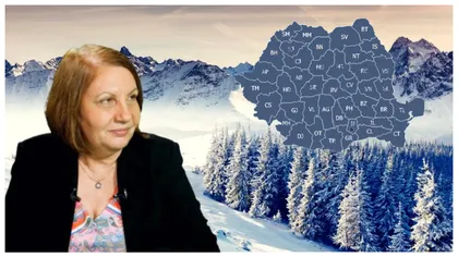 EXCLUSIV| Elena Mateescu aruncă bomba despre fenomenele meteo care lovesc România! Unde va ninge de Crăciun