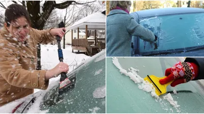 Metoda genială care te va salva atunci când îți îngheață geamurile de la mașină! Nu o să îți vină să crezi cât de simplu este