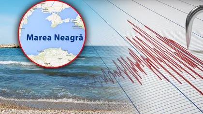 Cutremur puternic în Marea Neagră