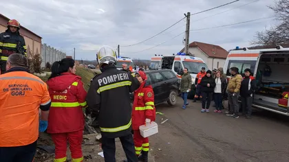Accident violent în județul Gorj. Doi pietoni, mamă și fiu, au fost uciși de un șofer de 24 de ani