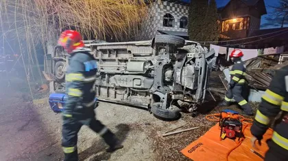 Accident între două autobuze pline cu muncitori, lângă Brașov. Ambulanţă cu pacienţi, răsturnată în Argeș / Tren deraiat întren Caracal și Craiova
