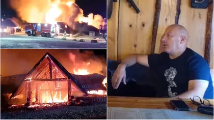 Cornel Dinicu, patronul de la Ferma Dacilor, ar intenționa să execute arestul la domiciliu în complexul care a ars