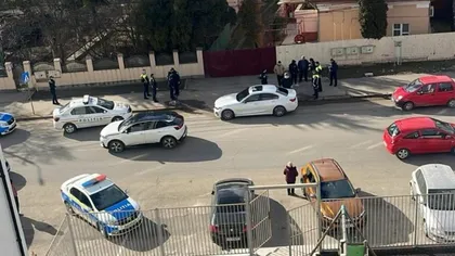 Doi polițiști s-au bătut în trafic în Slatina. Unul a ajuns la spital de urgență