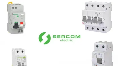 Ai nevoie de siguranță cu diferențial? Sercom Electric te așteaptă cu multe variante!