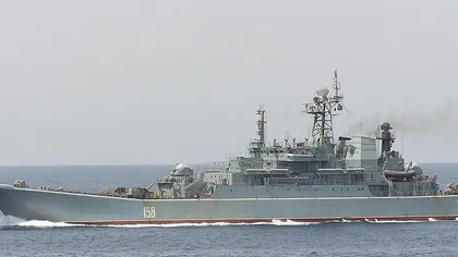 VIDEO Ucraina a mai scufundat o navă rusească în Marea Neagră. Peste 10 nave din flota lui Putin au fost avariate