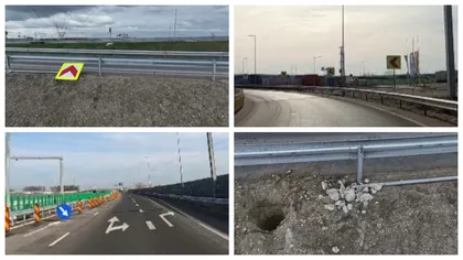Numeroase nereguli pe o porțiune proaspăt inaugurată din Autostrada A0! CNAIR: ”Nimeni nu a observat că lipsesc astfel de indicatoare”