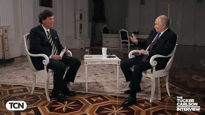 Vladimir Putin, în interviul acordat lui Tucker Carlson. ”Rusia nu are niciun interes să extindă războiul în Polonia sau alte țări baltice. Nici nu se pune problema”