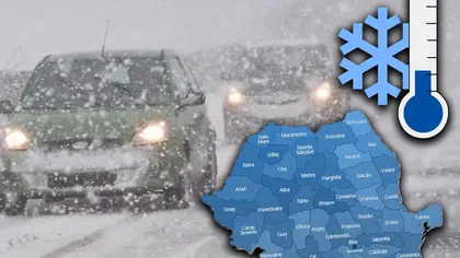 Alertă meteo în România, când revin ninsorile. Schimbare bruscă a vremii, avertisment teribil făcut de şefa ANM