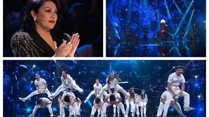 Românii au talent Pro TV. Challenge Family, coregrafie explozivă pe scena talentelor, iar dansatorii georgieni care l-au lăsat fără cuvinte pe Bobonete. Andra: 