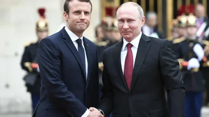 Macron a stricat prietenia cu Putin şi avertizează: 
