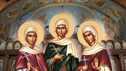 Calendar ortodox 16 aprilie 2024. Sfintele Mucenițe Agapi, Hionia și Irina, făcătoare de minuni. Rugăciune puternică pentru întărire în fața greutăților