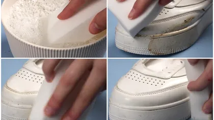 Cum să cureţi încălţămintea albă. Patru metode naturale prin care le redai pantofilor, adidaşilor şi tenişilor albi strălucirea de la început