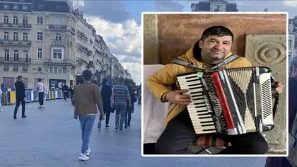 Cine e Fănel, românul nevoit să cânte zi de zi la acordeon pe străzile din Italia: 