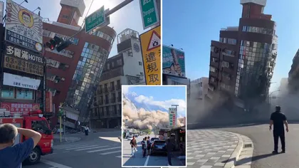 Cutremur major în Taiwan. Clădiri prăbuşite şi alertă de tsunami în Japonia şi Filipine VIDEO