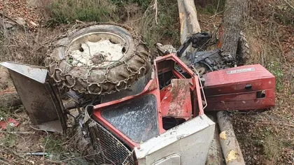 Tragedie uriașă în Gorj! Un tânăr și-a pierdut viața după ce tractorul lui s-a răsturnat peste el