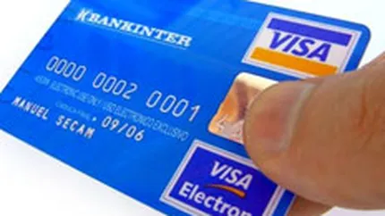 Cumparaturile prin carduri Visa au atins 645 mil. dolari in primele 9 luni