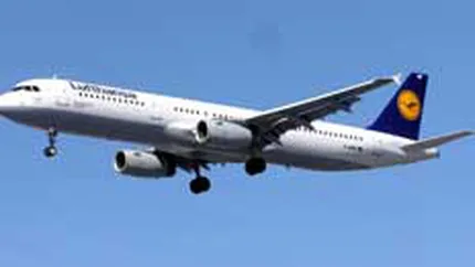 Tinta Lufthansa: 500.000 de pasageri intre Romania si Germania in 2007