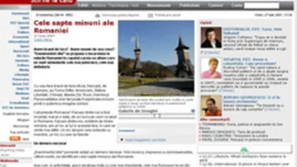 Site-ul cotidianului Evenimentul zilei va fi relansat duminica