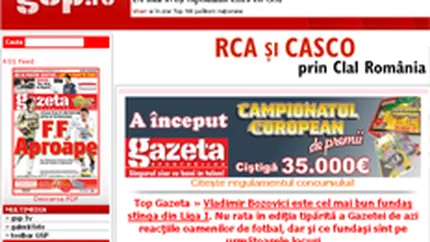 Ziarele de sport si tabloidele, in topul preferintei internautilor romani