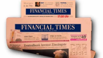 Pearson ar putea vinde 50% din Financial Times Deutschland