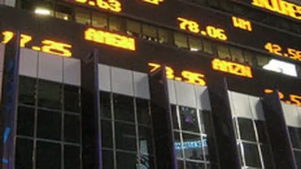 Bursa si-a temperat marti cresterile pana la 2%, pe un rulaj modest