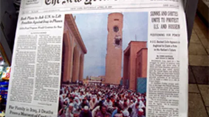 Ziarul The New York Times ar putea renunta la 100 de jurnalisti in 2008