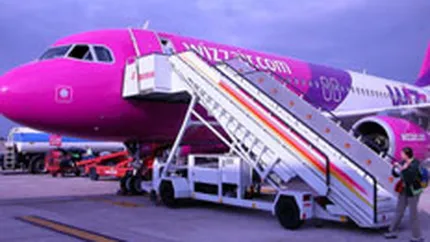 Wizz Air a transportat de trei ori mai multi pasageri in Romania, la 4 luni