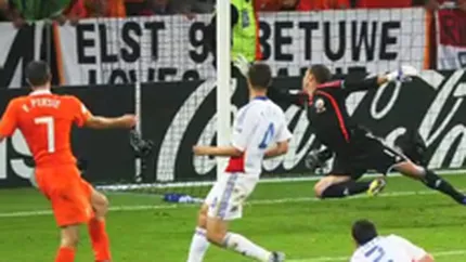 4,5 mil. telespectatori au urmarit infrangerea Romaniei in fata Olandei