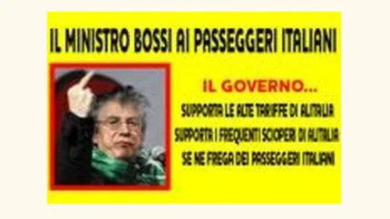 O reclama a companiei Ryanair a iritat autoritatile italiene