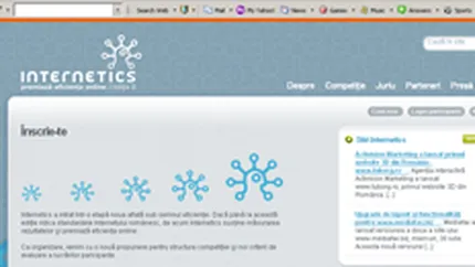 Internetics 2008 a anuntat componenta juriului